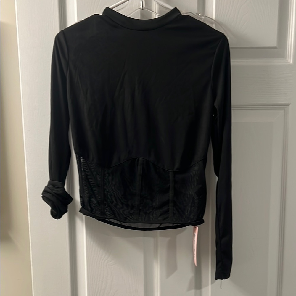 Black Long Sleeve Top
